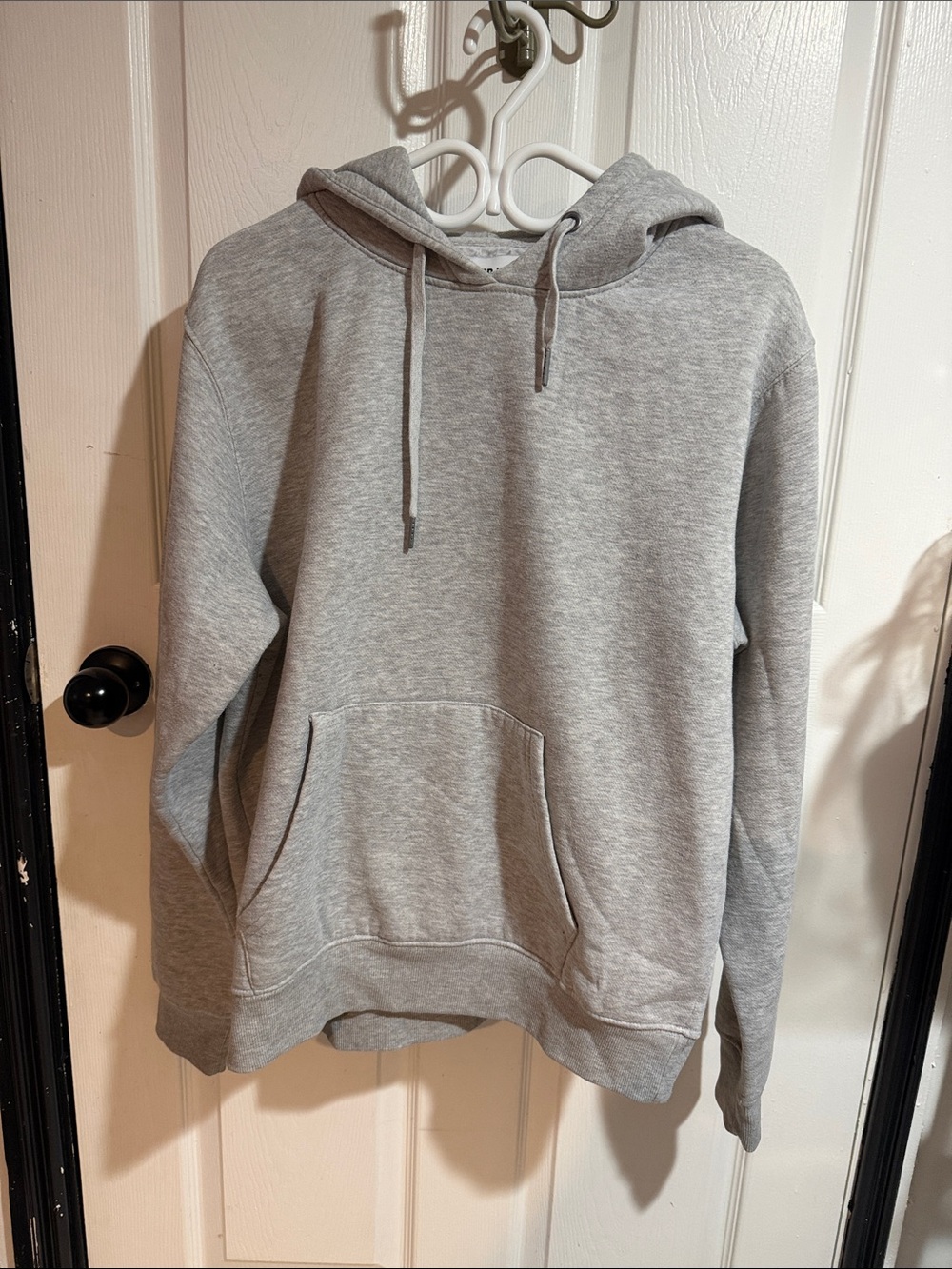 Classic Gray Pullover Hoodie for Men